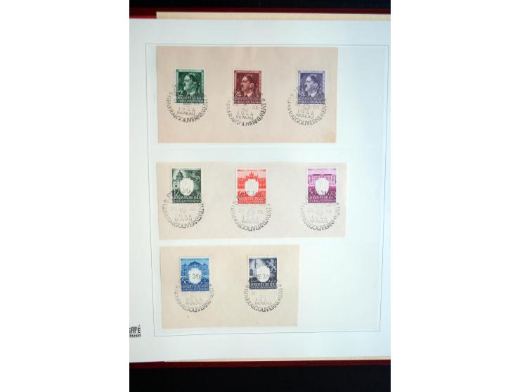 1916/41, vorwiegend postfrische Sammlung mit vielen besseren Werten, dabei Mi.-Nr. W20.1, W22, W23, W24.1, W25, W32,  W51-54,