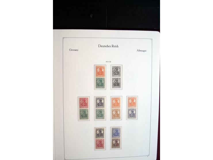 1916/41, vorwiegend postfrische Sammlung mit vielen besseren Werten, dabei Mi.-Nr. W20.1, W22, W23, W24.1, W25, W32,  W51-54,