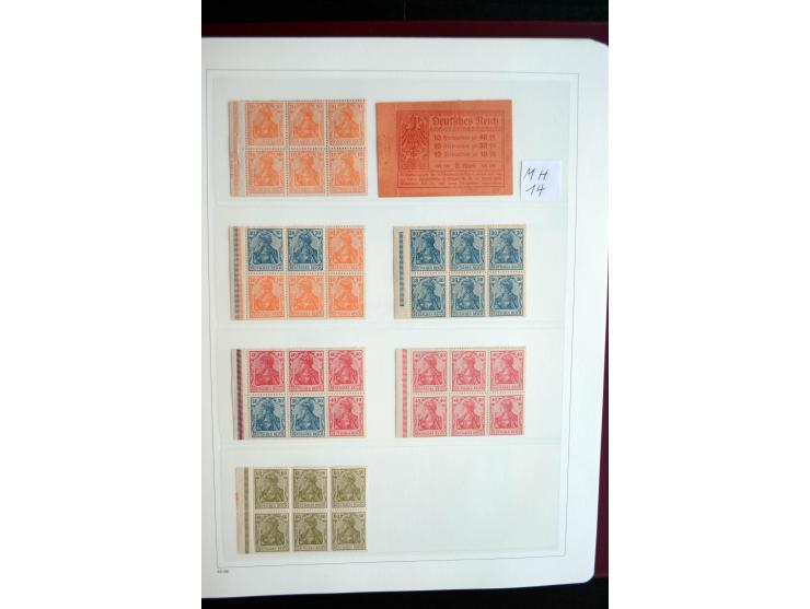 1916/41, vorwiegend postfrische Sammlung mit vielen besseren Werten, dabei Mi.-Nr. W20.1, W22, W23, W24.1, W25, W32,  W51-54,