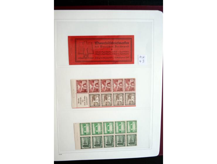1916/41, vorwiegend postfrische Sammlung mit vielen besseren Werten, dabei Mi.-Nr. W20.1, W22, W23, W24.1, W25, W32,  W51-54,