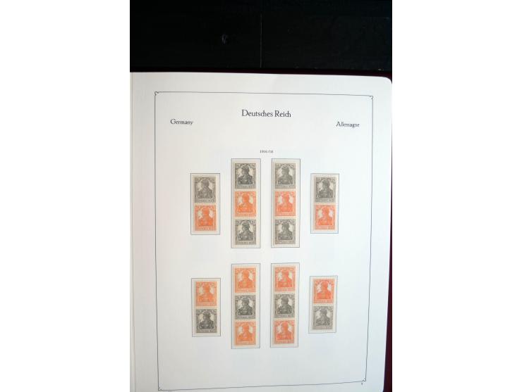 1916/41, vorwiegend postfrische Sammlung mit vielen besseren Werten, dabei Mi.-Nr. W20.1, W22, W23, W24.1, W25, W32,  W51-54,