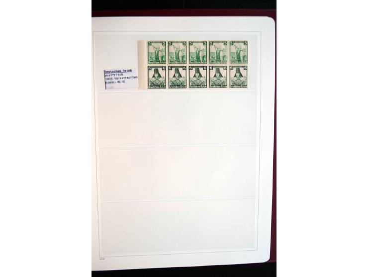 1916/41, vorwiegend postfrische Sammlung mit vielen besseren Werten, dabei Mi.-Nr. W20.1, W22, W23, W24.1, W25, W32,  W51-54,