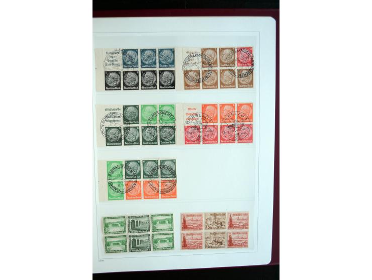 1916/41, vorwiegend postfrische Sammlung mit vielen besseren Werten, dabei Mi.-Nr. W20.1, W22, W23, W24.1, W25, W32,  W51-54,
