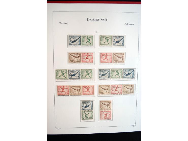 1916/41, vorwiegend postfrische Sammlung mit vielen besseren Werten, dabei Mi.-Nr. W20.1, W22, W23, W24.1, W25, W32,  W51-54,