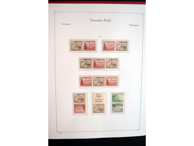 1916/41, vorwiegend postfrische Sammlung mit vielen besseren Werten, dabei Mi.-Nr. W20.1, W22, W23, W24.1, W25, W32,  W51-54,
