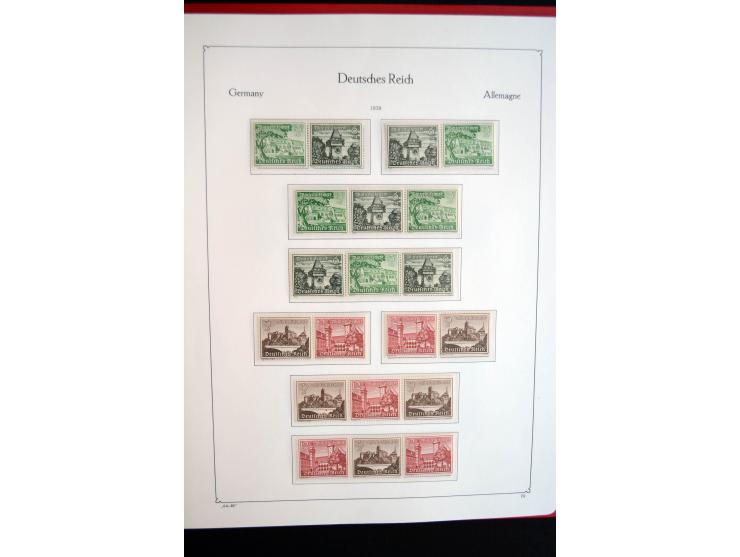 1916/41, vorwiegend postfrische Sammlung mit vielen besseren Werten, dabei Mi.-Nr. W20.1, W22, W23, W24.1, W25, W32,  W51-54,