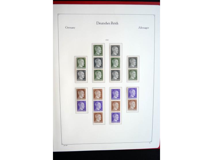 1916/41, vorwiegend postfrische Sammlung mit vielen besseren Werten, dabei Mi.-Nr. W20.1, W22, W23, W24.1, W25, W32,  W51-54,