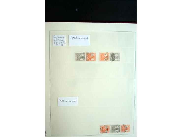 1916/41, vorwiegend postfrische Sammlung mit vielen besseren Werten, dabei Mi.-Nr. W20.1, W22, W23, W24.1, W25, W32,  W51-54,