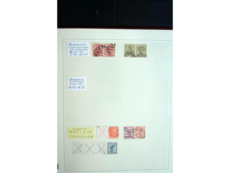 1916/41, vorwiegend postfrische Sammlung mit vielen besseren Werten, dabei Mi.-Nr. W20.1, W22, W23, W24.1, W25, W32,  W51-54,