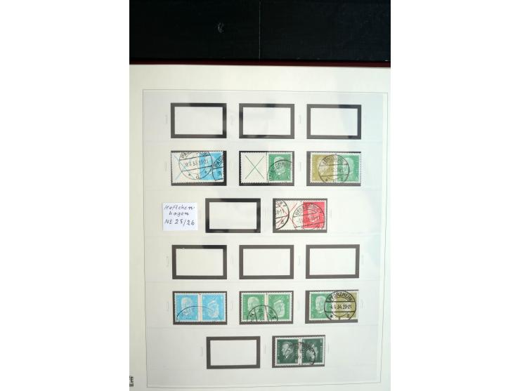 1916/41, vorwiegend postfrische Sammlung mit vielen besseren Werten, dabei Mi.-Nr. W20.1, W22, W23, W24.1, W25, W32,  W51-54,