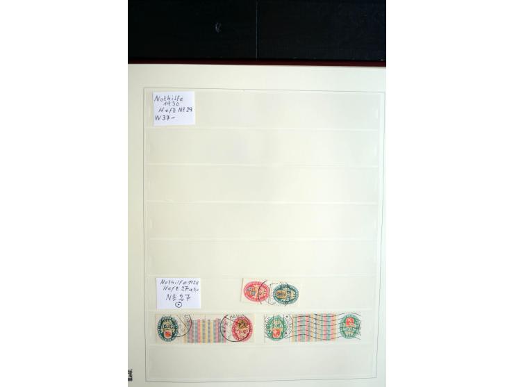 1916/41, vorwiegend postfrische Sammlung mit vielen besseren Werten, dabei Mi.-Nr. W20.1, W22, W23, W24.1, W25, W32,  W51-54,