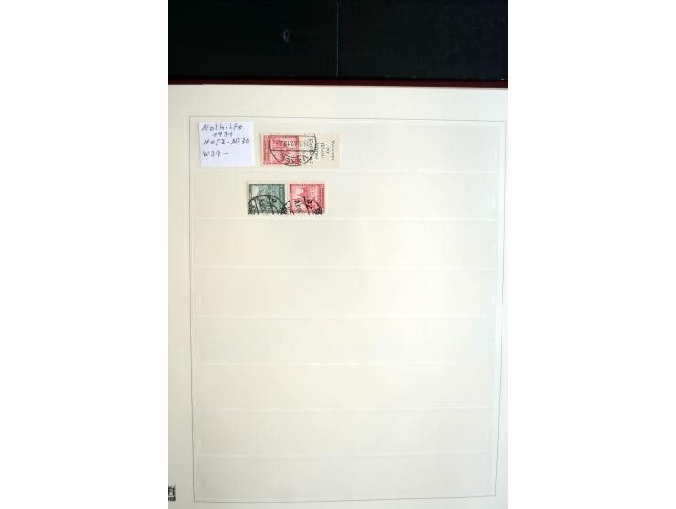 1916/41, vorwiegend postfrische Sammlung mit vielen besseren Werten, dabei Mi.-Nr. W20.1, W22, W23, W24.1, W25, W32,  W51-54,