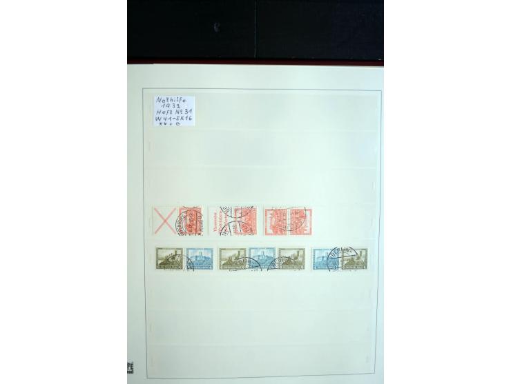1916/41, vorwiegend postfrische Sammlung mit vielen besseren Werten, dabei Mi.-Nr. W20.1, W22, W23, W24.1, W25, W32,  W51-54,
