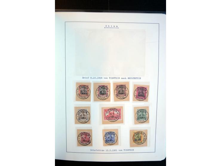 China bis Togo (ohne Südsee-Gebiete), umfangreiche, meist ungebrauchte und gestempelte Sammlung mit vielen besseren und kpl. 