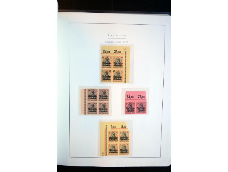 China bis Togo (ohne Südsee-Gebiete), umfangreiche, meist ungebrauchte und gestempelte Sammlung mit vielen besseren und kpl. 