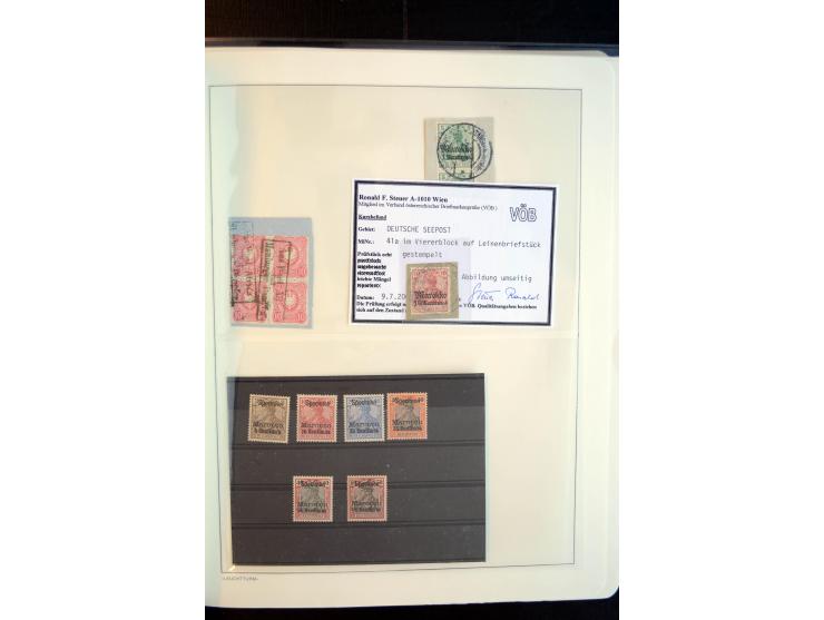 China bis Togo (ohne Südsee-Gebiete), umfangreiche, meist ungebrauchte und gestempelte Sammlung mit vielen besseren und kpl. 