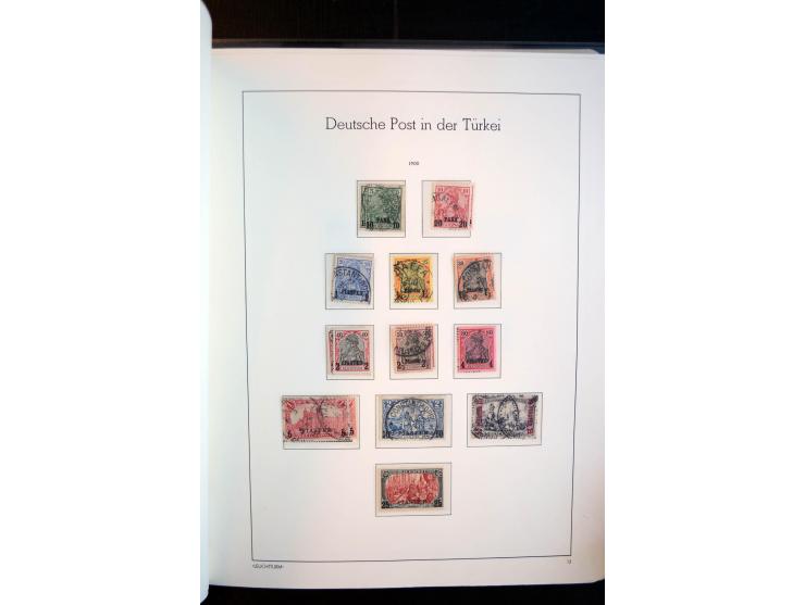 China bis Togo (ohne Südsee-Gebiete), umfangreiche, meist ungebrauchte und gestempelte Sammlung mit vielen besseren und kpl. 