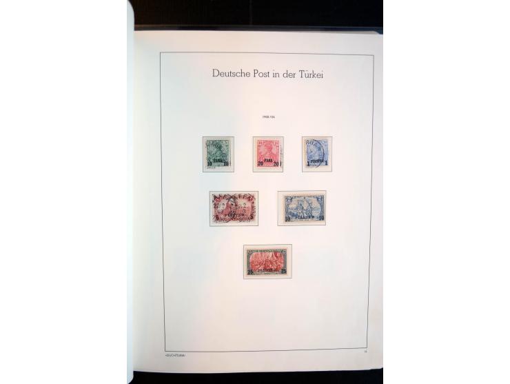 China bis Togo (ohne Südsee-Gebiete), umfangreiche, meist ungebrauchte und gestempelte Sammlung mit vielen besseren und kpl. 
