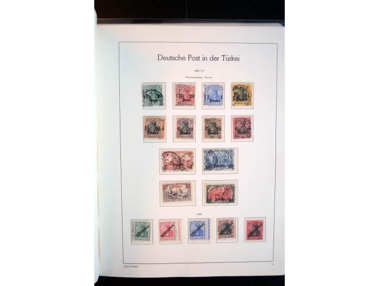 China bis Togo (ohne Südsee-Gebiete), umfangreiche, meist ungebrauchte und gestempelte Sammlung mit vielen besseren und kpl. 