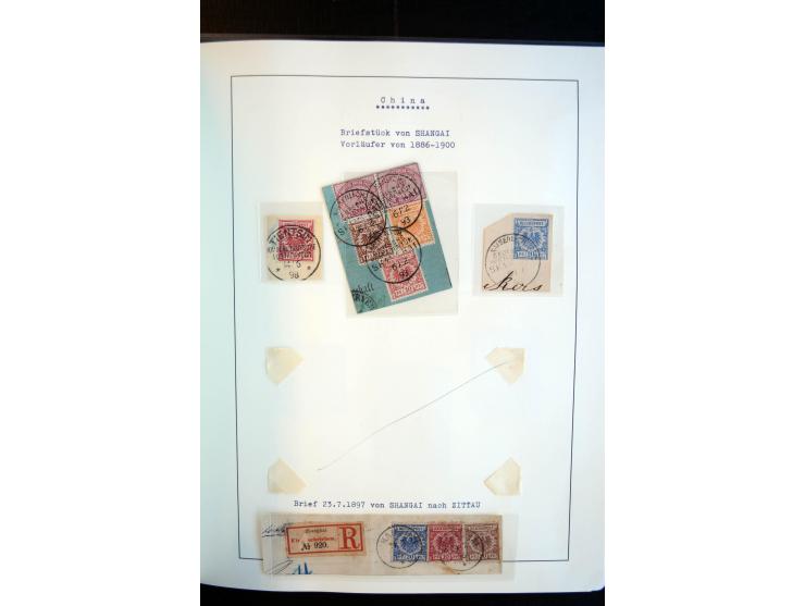 China bis Togo (ohne Südsee-Gebiete), umfangreiche, meist ungebrauchte und gestempelte Sammlung mit vielen besseren und kpl. 