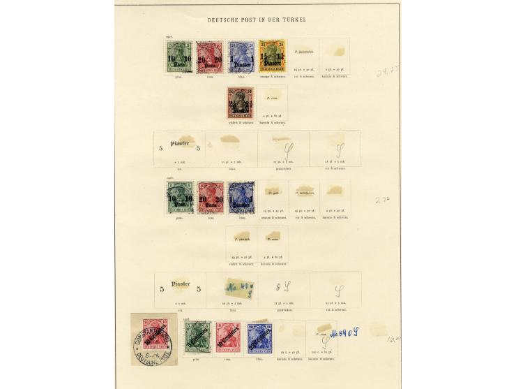 China bis Togo, ungebrauchte und meist gestempelte Sammlung mit rund 20 5 M.-Werten, DPC 7II, Karolinen 5I, Marianen 1I und 2