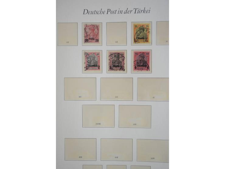 China bis Togo, postfrische, ungebrauchte und gestempelte Sammlung mit vielen mittleren Ausgaben