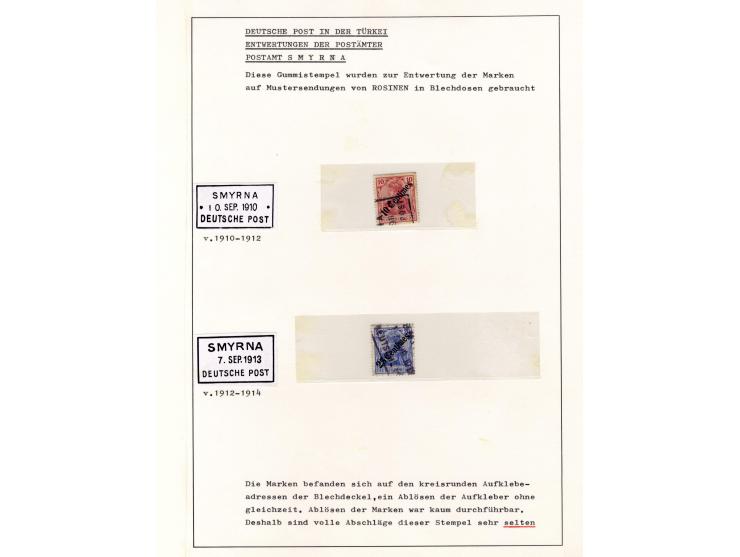 China bis Togo (ohne Südsee-Gebiete), interessante Stempel-Sammlung auf losen Marken und schönen Briefstücken, dabei einige b