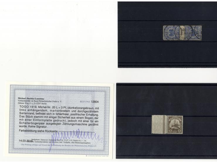 1887/1918, interessante Partie mit 22 Briefen, Karten und Ganzsachen sowie 7 Marken bzw. Briefstücken und 2 Siegelmarken auf 