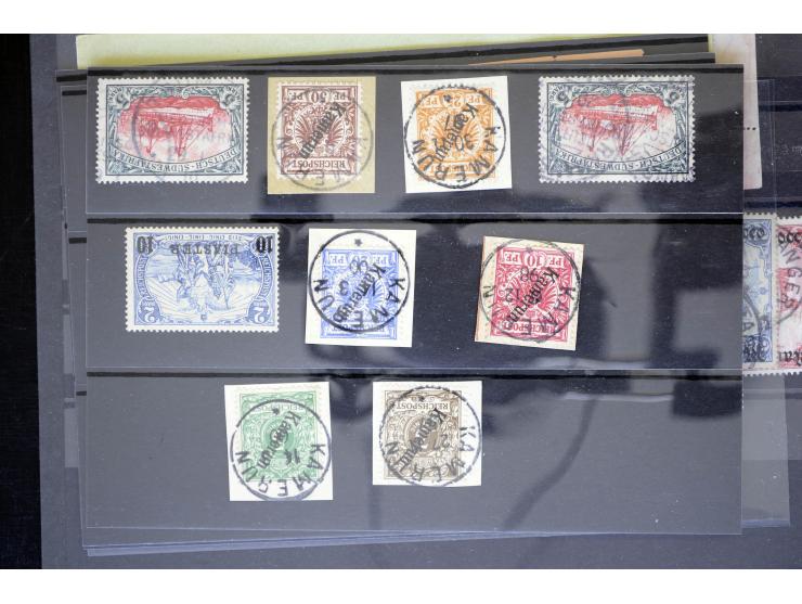 1890/1915, kleine Partie mit einigen besseren werten, einiges signiert