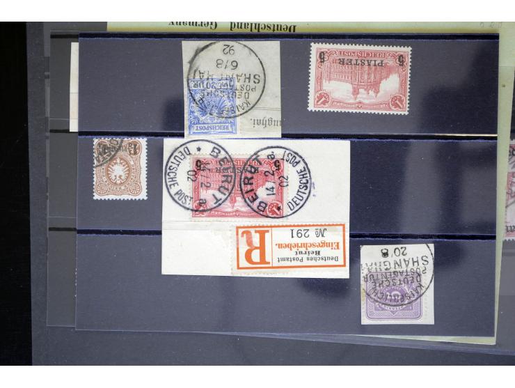1890/1915, kleine Partie mit einigen besseren werten, einiges signiert