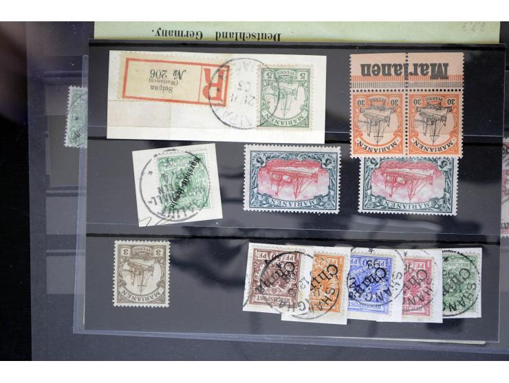 1890/1915, kleine Partie mit einigen besseren werten, einiges signiert