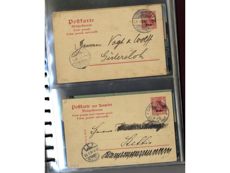 China bis Togo, etwa 90 Ansichtskarten und Ganzsachen