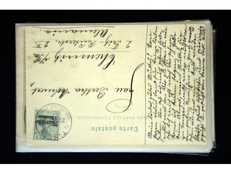 1898/1913, Partie mit 36 Ansichtskarten und 2 Privat-Ganzsachenkarten, bis auf 3 Karten alle gebraucht mit entsprechenden Ste