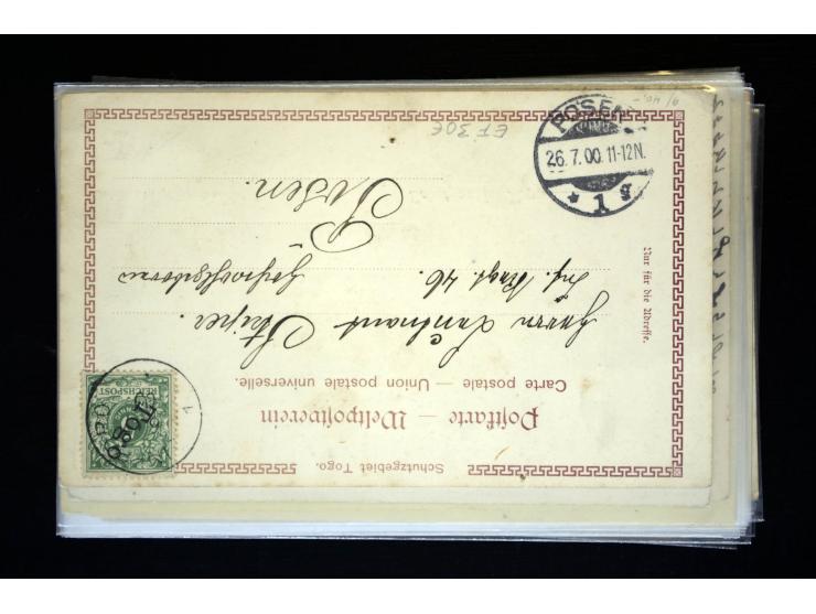 1898/1913, Partie mit 36 Ansichtskarten und 2 Privat-Ganzsachenkarten, bis auf 3 Karten alle gebraucht mit entsprechenden Ste