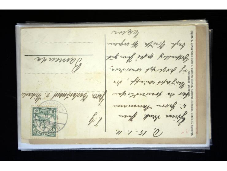 1898/1913, Partie mit 36 Ansichtskarten und 2 Privat-Ganzsachenkarten, bis auf 3 Karten alle gebraucht mit entsprechenden Ste