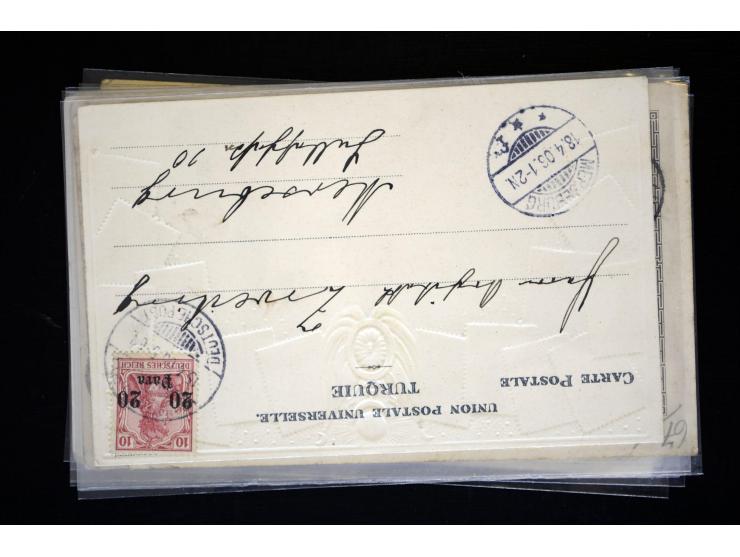1898/1913, Partie mit 36 Ansichtskarten und 2 Privat-Ganzsachenkarten, bis auf 3 Karten alle gebraucht mit entsprechenden Ste
