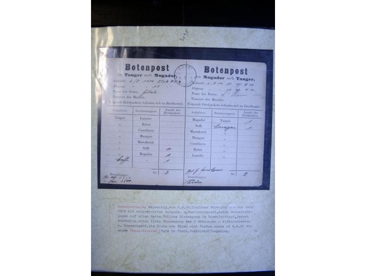 1900/1913, Sammlung mit ca. 30 Briefen, Karten und Ganzsachen, dabei viele R-Briefe und Karten, Satzfrankaturen, interessante
