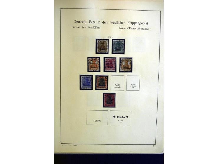 1914/23, ungebrauchte/postfrische und gestempelte Sammlung, dabei ein guter Teil Memel mit u.a. 237-37 ungebraucht, meist gut