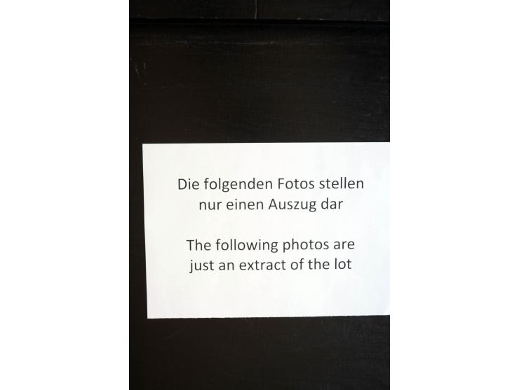 1914/20, kleine Sammlung mit mehr als 250 Briefen, Karten und Briefbundzettel auf Albenblättern mit Beschriftung, dabei viele