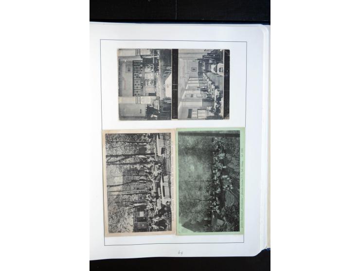 1920/23, enorm umfangreiche Sammlung, beginnend mit geschichtlich interessanten Dokumenten wie Wahlzettel "für Deutschland", 