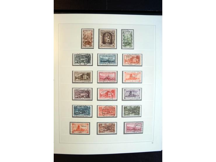 1920/59, sehr schöne, vorwiegend postfrische Sammlung dabei Mi.-Nr. 53-69, 70-83, 84-97, 128-34, 135-41, 161-67, 171-77, Urdr