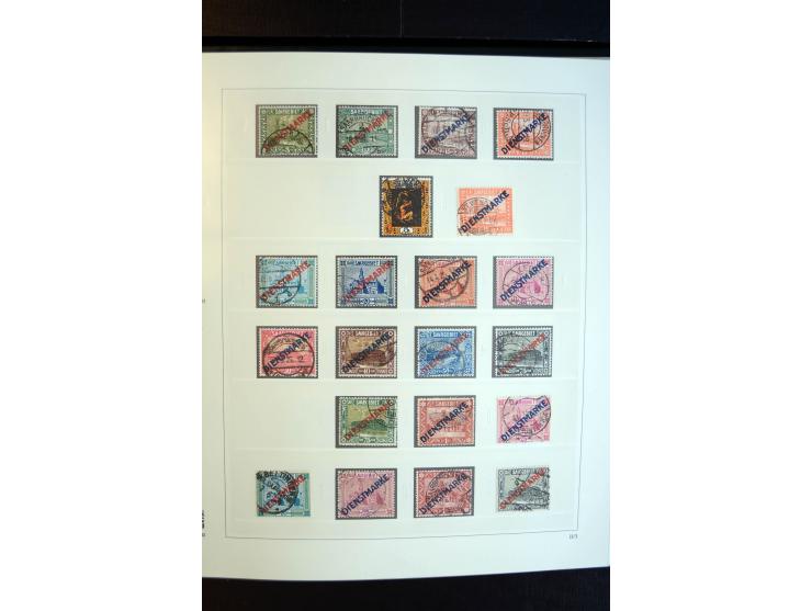 1920/59, sehr schöne, vorwiegend postfrische Sammlung dabei Mi.-Nr. 53-69, 70-83, 84-97, 128-34, 135-41, 161-67, 171-77, Urdr
