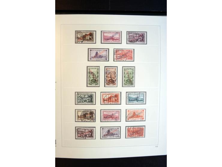 1920/59, sehr schöne, vorwiegend postfrische Sammlung dabei Mi.-Nr. 53-69, 70-83, 84-97, 128-34, 135-41, 161-67, 171-77, Urdr