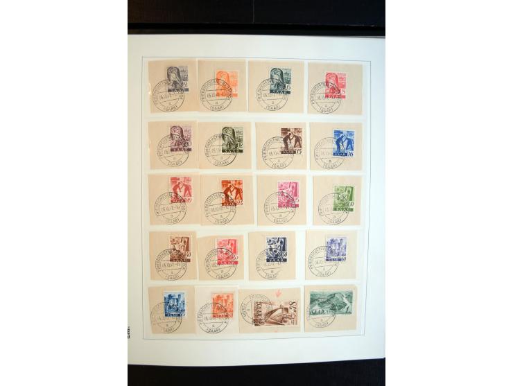1920/59, sehr schöne, vorwiegend postfrische Sammlung dabei Mi.-Nr. 53-69, 70-83, 84-97, 128-34, 135-41, 161-67, 171-77, Urdr