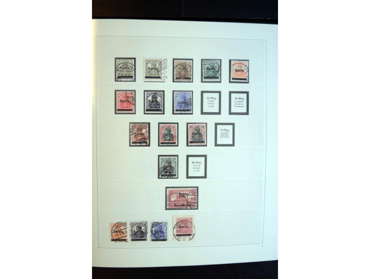 1920/59, sehr schöne, vorwiegend postfrische Sammlung dabei Mi.-Nr. 53-69, 70-83, 84-97, 128-34, 135-41, 161-67, 171-77, Urdr