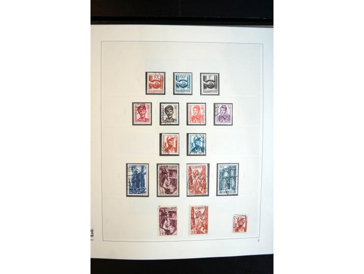 1920/59, sehr schöne, vorwiegend postfrische Sammlung dabei Mi.-Nr. 53-69, 70-83, 84-97, 128-34, 135-41, 161-67, 171-77, Urdr