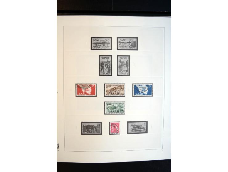 1920/59, sehr schöne, vorwiegend postfrische Sammlung dabei Mi.-Nr. 53-69, 70-83, 84-97, 128-34, 135-41, 161-67, 171-77, Urdr