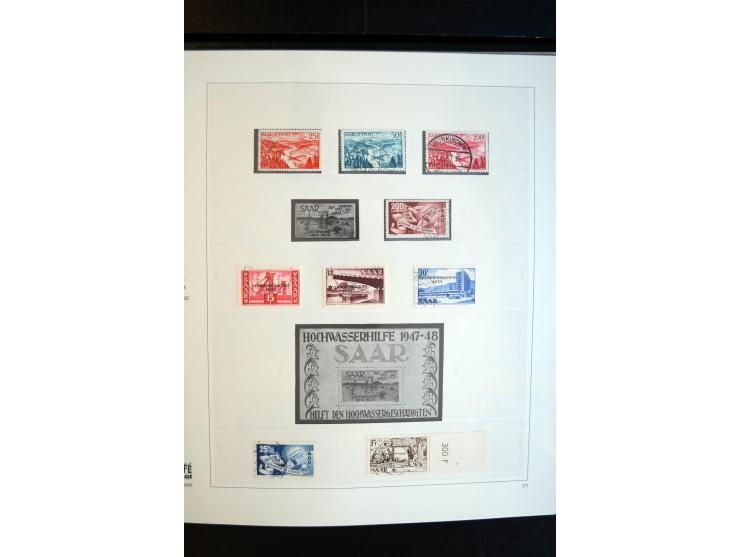 1920/59, sehr schöne, vorwiegend postfrische Sammlung dabei Mi.-Nr. 53-69, 70-83, 84-97, 128-34, 135-41, 161-67, 171-77, Urdr