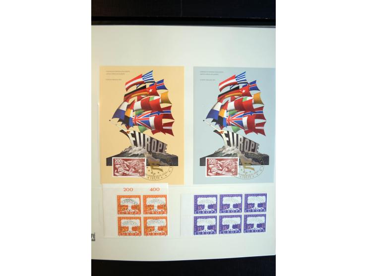 1920/59, sehr schöne, vorwiegend postfrische Sammlung dabei Mi.-Nr. 53-69, 70-83, 84-97, 128-34, 135-41, 161-67, 171-77, Urdr