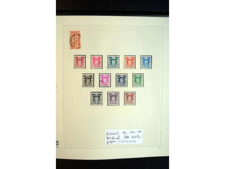1920/59, sehr schöne, vorwiegend postfrische Sammlung dabei Mi.-Nr. 53-69, 70-83, 84-97, 128-34, 135-41, 161-67, 171-77, Urdr